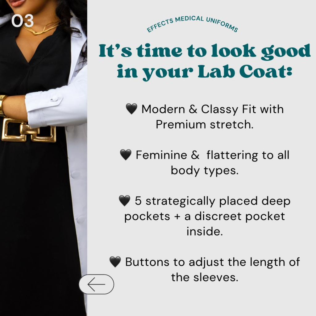 Pleated Labcoat