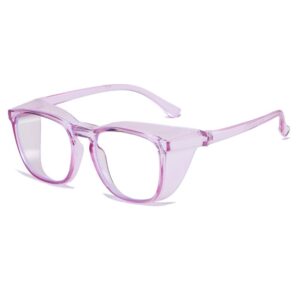 Stylish Anti-Fog Lab Goggles - Purple