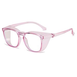 Stylish Anti-Fog Lab Goggles - Pink