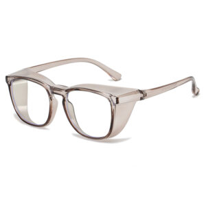 Stylish Anti-Fog Lab Goggles - Brown