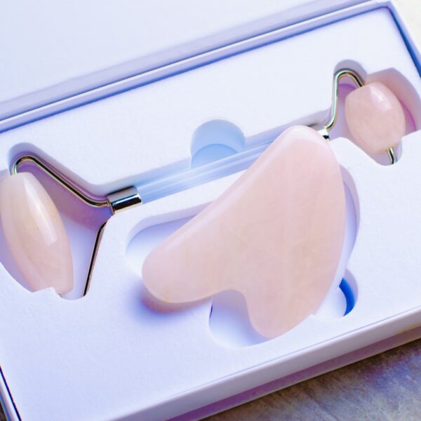 Gua Sha Set - Rose Quartz - Image 2