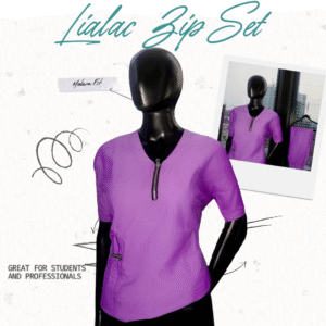 Lilac Zip Set