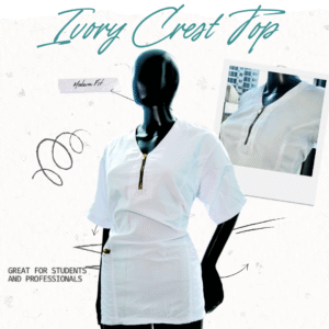 Ivory Crest Top (Top only)